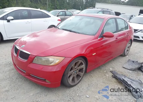 2007 BMW 335I из США, поврежденный, VIN WBAVB73517VF53026